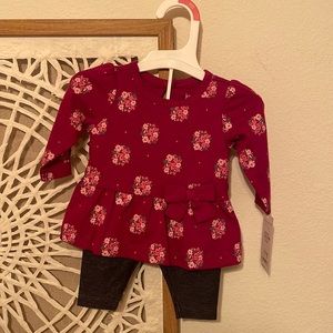 Baby girl new born outfit.